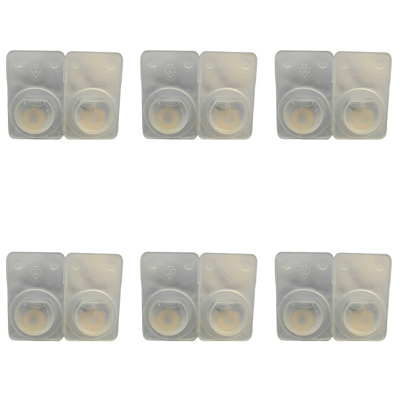 لنز چشم گریس شماره 14 رنگ عسلی خاکی مجموعه ۶ عددی لنز چشم گریس شماره 14 رنگ عسلی خاکی مجموعه ۶ عددی