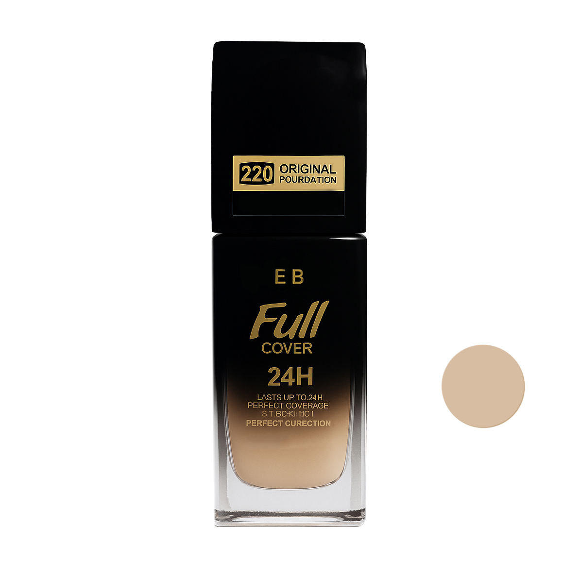 کرم پودر مایع ای بی مدل full cover شماره 220 حجم 60 میلیلیتر کرم پودر مایع ای بی مدل full cover شماره 220 حجم 60 میلیلیتر