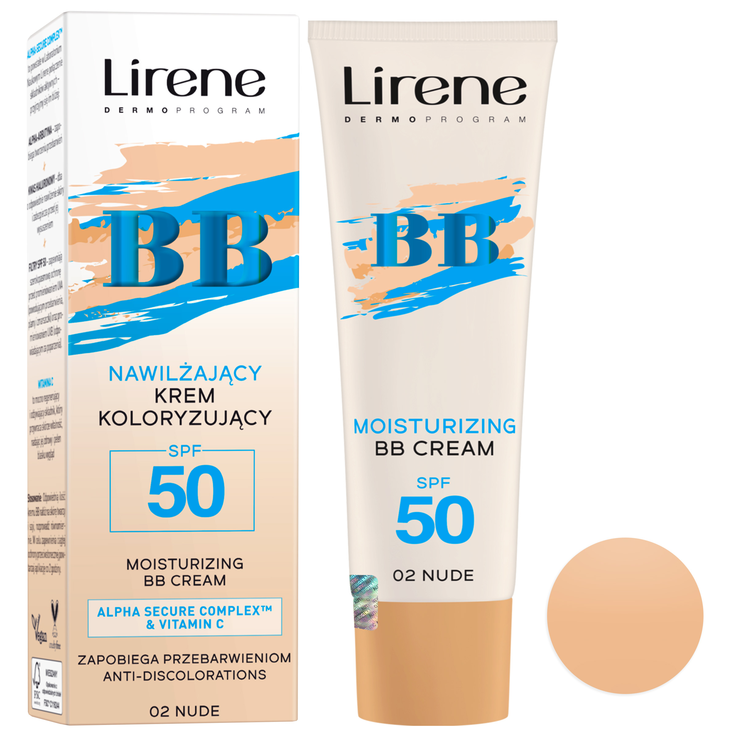 کرم پودر BB لایرن مدل Fusion Water شماره 02 حجم 30 میلی لیتر کرم پودر BB لایرن مدل Fusion Water شماره 02 حجم 30 میلی لیتر