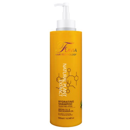 شامپو تقویت کننده و ترمیم کننده مو فلاویا مدل آرگان حجم 500 میلی لیتر