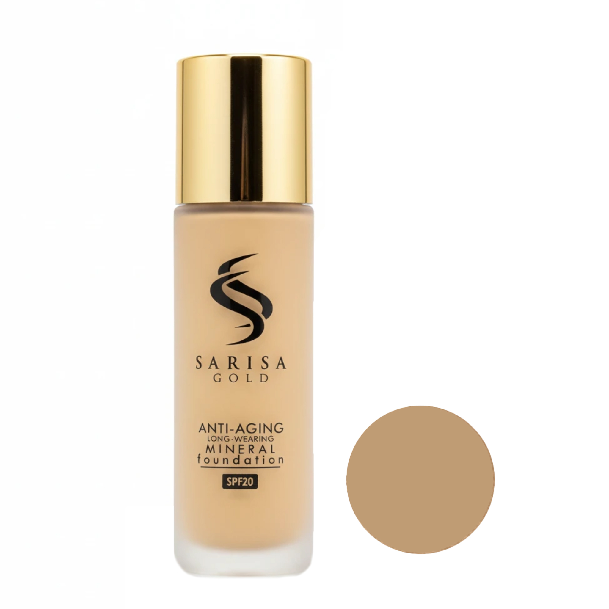 کرم پودر مایع SPF 20 ساریسا گلد مدل SS شماره 45 مناسب برای انواع پوست حجم 35 میلی لیتر کرم پودر مایع SPF 20 ساریسا گلد مدل SS شماره 45 مناسب برای انواع پوست حجم 35 میلی لیتر