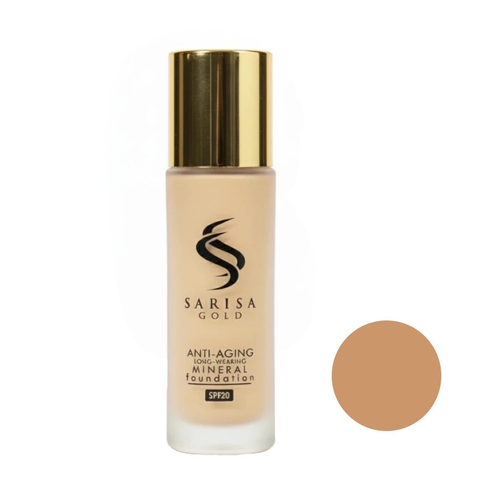 کرم پودر مایع spf 20 ساریسا گلد مدل SS شماره 42 مناسب برای انواع پوست حجم 35 میلی لیتر کرم پودر مایع spf 20 ساریسا گلد مدل SS شماره 42 مناسب برای انواع پوست حجم 35 میلی لیتر