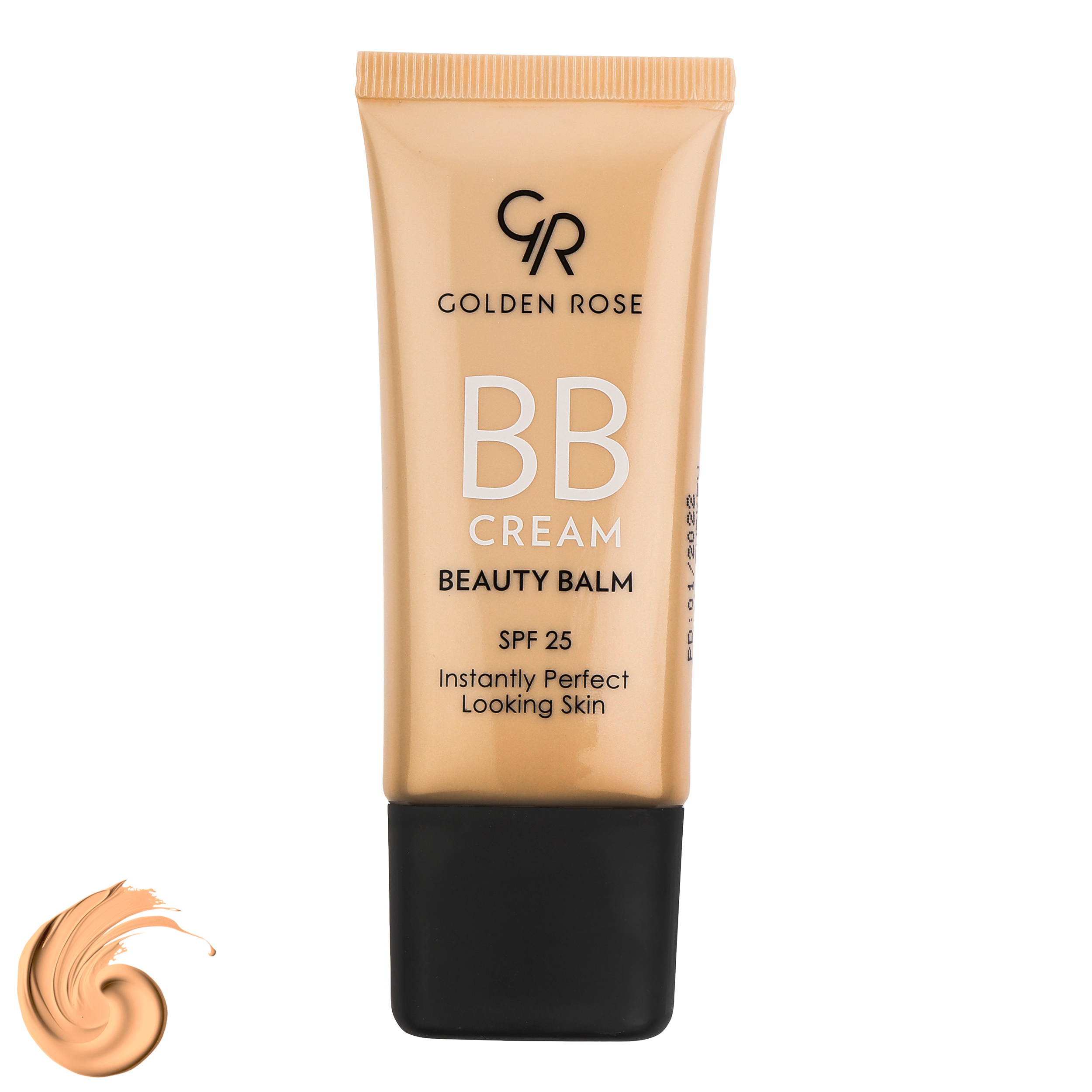 کرم پودر BB مایع SPF 25 گلدن رس مدل Beauty Balm شماره 02 مناسب برای انواع پوست حجم 30 میلیلیتر کرم پودر BB مایع SPF 25 گلدن رس مدل Beauty Balm شماره 02 مناسب برای انواع پوست حجم 30 میلیلیتر