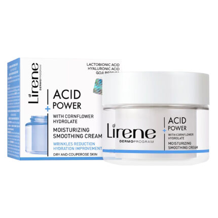 کرم آبرسان دست و صورت لایرن مدل ضد پیری مناسب انواع پوست حجم 50 میلی لیتر