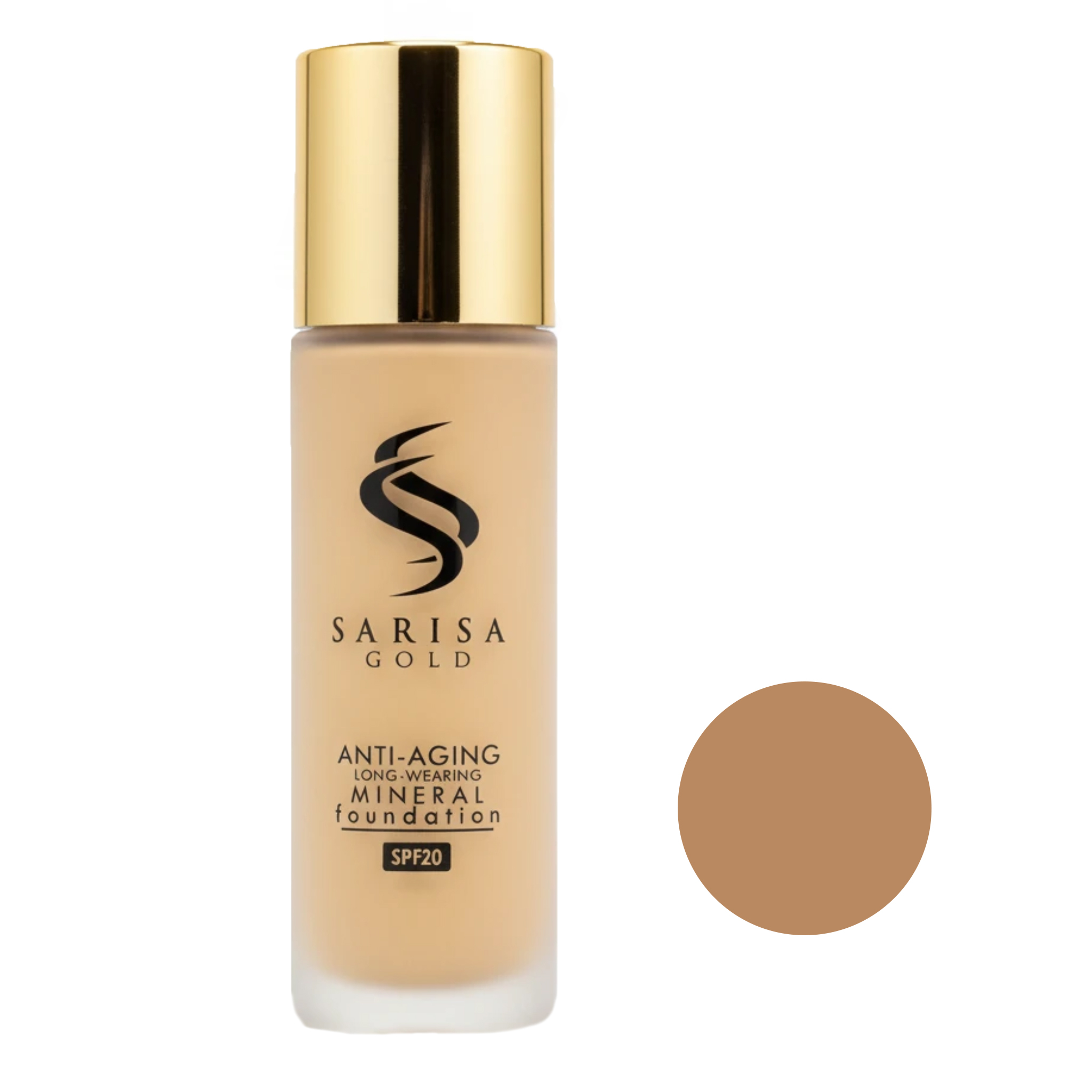 کرم پودر مایع SPF 20 ساریسا گلد مدل SS شماره 43 مناسب انواع پوست حجم 35 میلی لیتر کرم پودر مایع SPF 20 ساریسا گلد مدل SS شماره 43 مناسب انواع پوست حجم 35 میلی لیتر