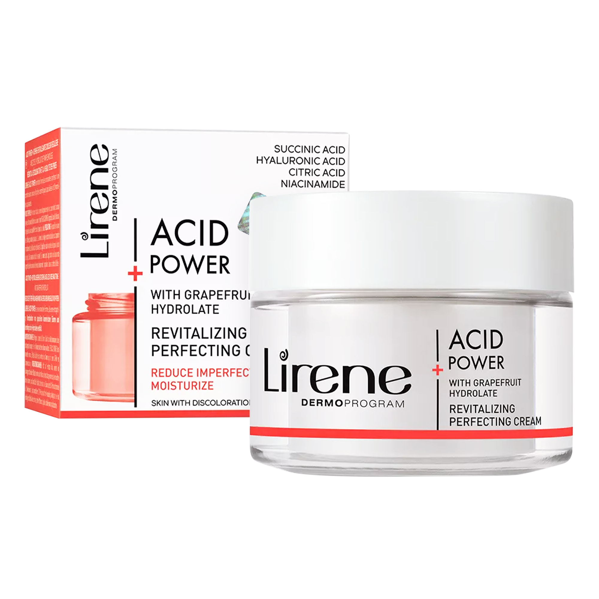 کرم آبرسان دست و صورت لایرن مدل نیاسینامید مناسب برای پوست های چرب حجم 50 میلی لیتر کرم آبرسان دست و صورت لایرن مدل نیاسینامید مناسب برای پوست های چرب حجم 50 میلی لیتر