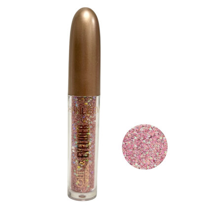 خط چشم مویی چانلوی مدل گلیتری رنگ رزگلد