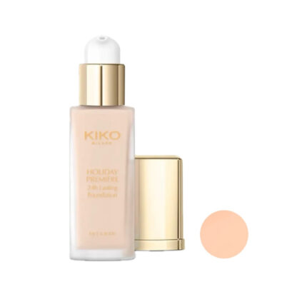 کرم پودر مایع کیکو میلانو مدل Holiday Premiere Porcelain شماره 01 مناسب برای انواع پوست حجم 30 میلی لیتر